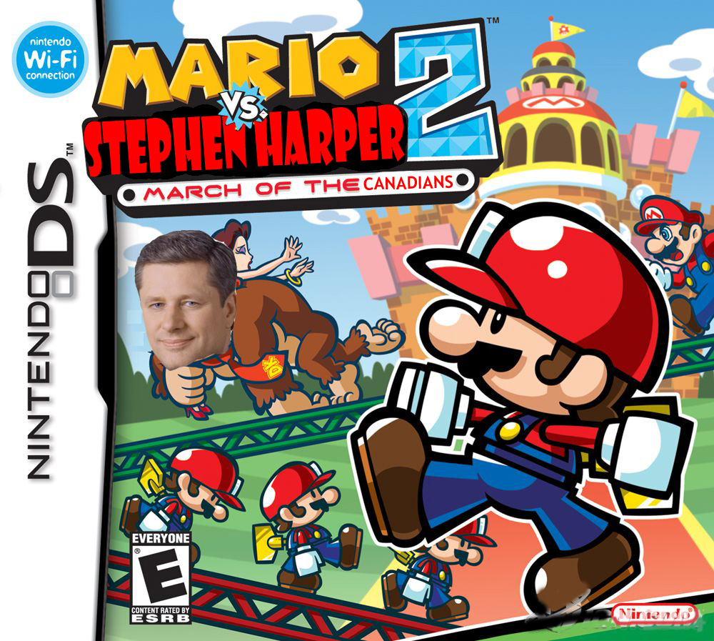 Mario vs Stephen Harper